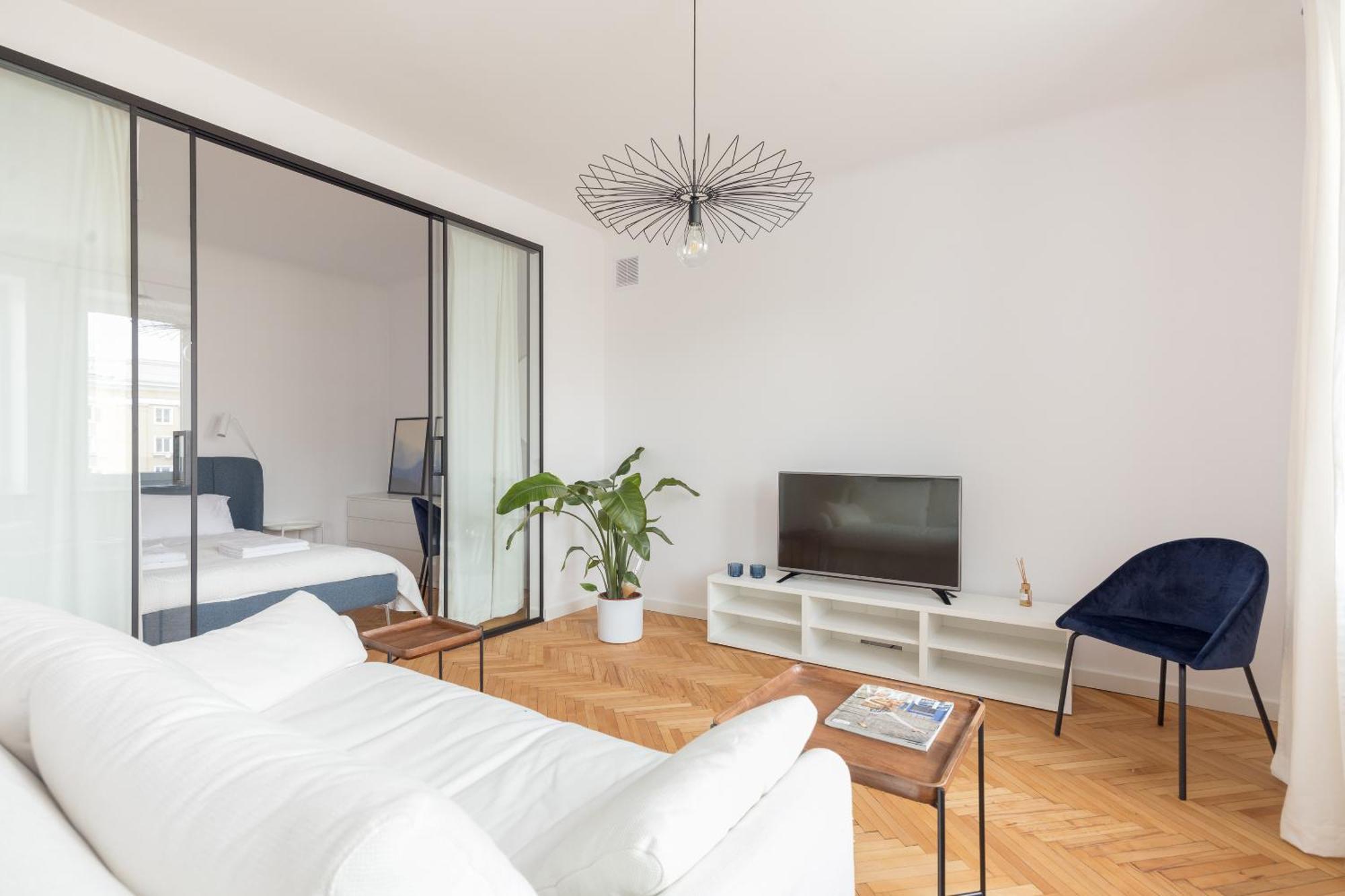 Designer Apartment In The Central ワルシャワ エクステリア 写真